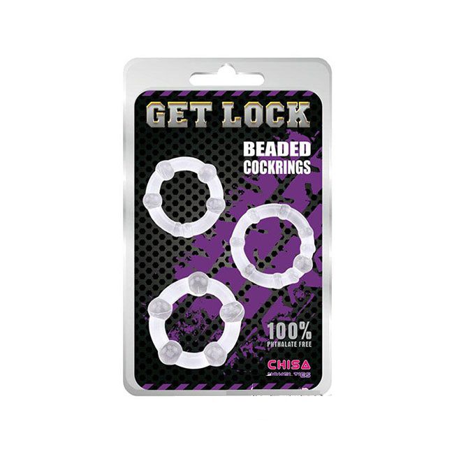 Bộ 3 Vòng Bi Đeo Dương Vật - Get Lock