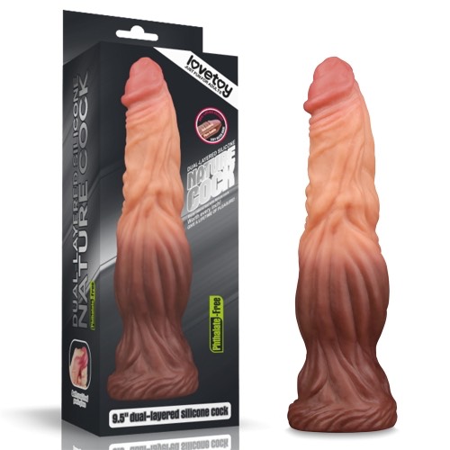 Dương Vật Giả Dán Tường Siêu Khủng Siêu Gân 95in - Silicon 2 Lớp Siêu Mềm Mịn Lovetoy USA