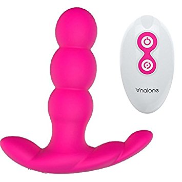 Dương Vật Giả Mini Cao Cấp Dạng Chuỗi Rung Ngoáy Kích Thích Điểm G - Điều Khiển Từ Xa NALONE PEARL