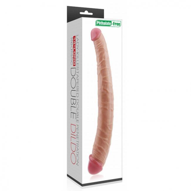 Dương Vật Silicon Mềm Mịn Như Thật 2 Đầu Chị Em Cùng Sướng - Lovetoy USA
