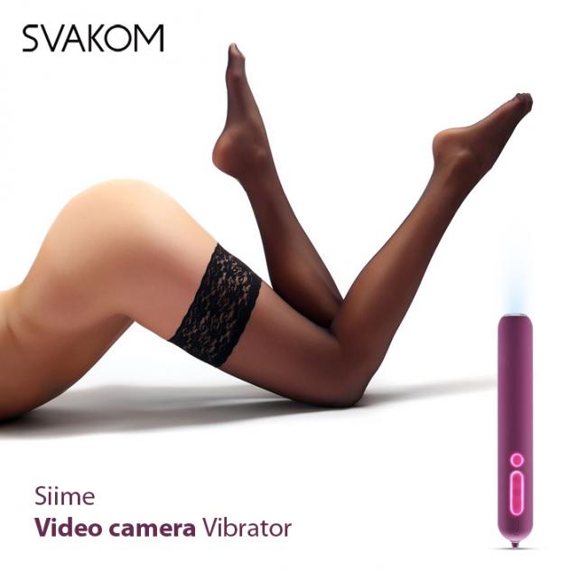 Massage Siêu Rung Kích Thích Điểm G Cao Cấp Kèm Camera - SVAKOM SIIME GAGA