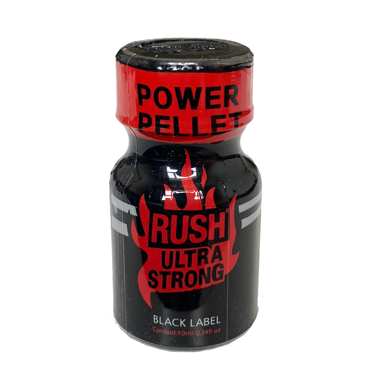 Popper giá rẻ Rush Ultra Strong Black Label 10ml cho Top Bot PWD