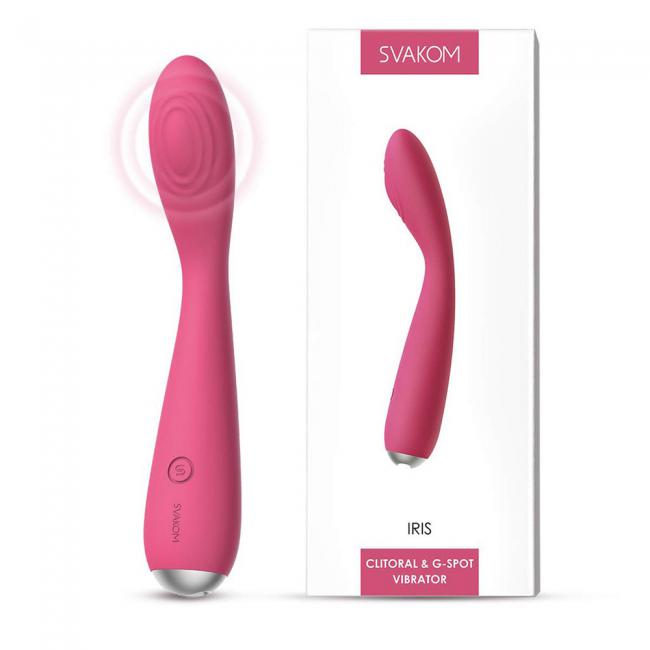 Que Rung Mini Cao Cấp Kích Thích Điểm G Cực Phê - Svakom Iris
