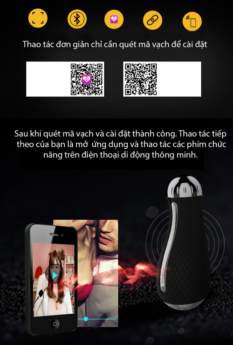  Mua Cốc Thủ Dâm Cao Cấp Thiết Kế 3D Điều Khiển Qua Bluetooth - Nalone Jack Nhật Bản giá tốt