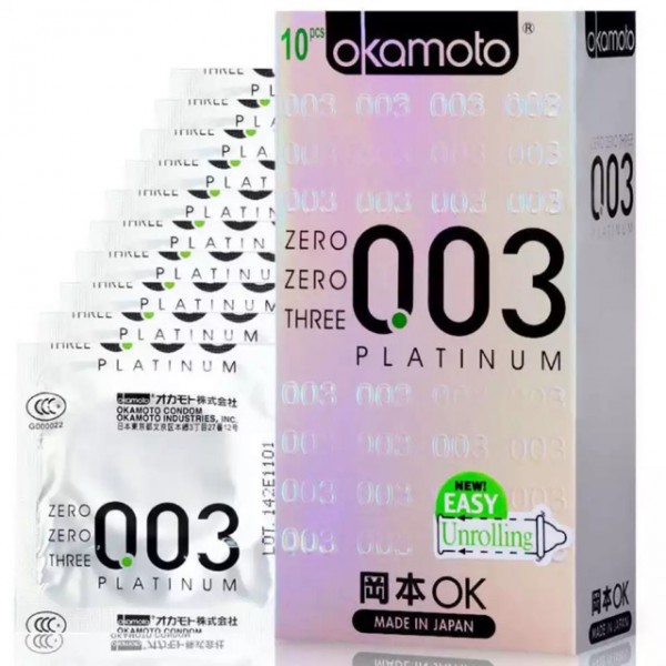  Đánh giá Bao Cao Su Siêu Mỏng 003mm - Okamoto Platinum Nhật Bản nhập khẩu