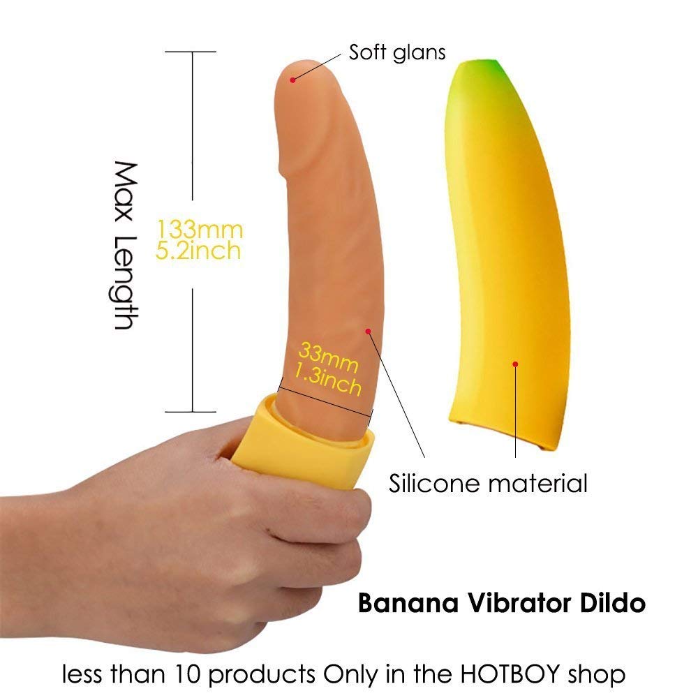 Bỏ sỉ Dương Vật Giả Silicon Cao Cấp Ngụy Trang Trái Chuối Siêu Độc - Moylan Banana hàng mới về