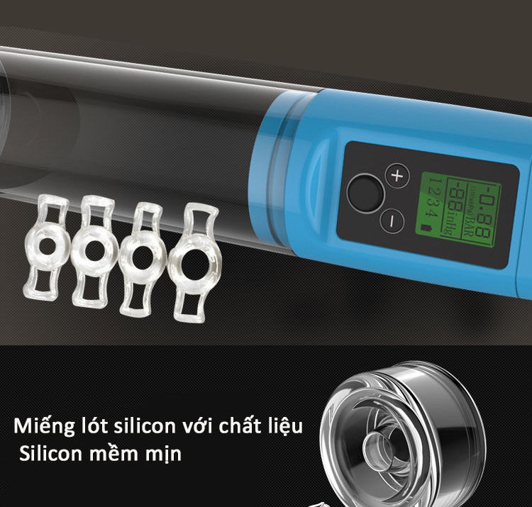  Sỉ Máy Tập Dương Vật Tự Động Cao Cấp Màn Hình LCD Pin Sạc - LG108 giá rẻ